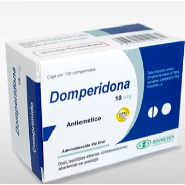DOMPERIDONA 10 MG CAJA X 100 COMPRIMIDOS - Ecofarma